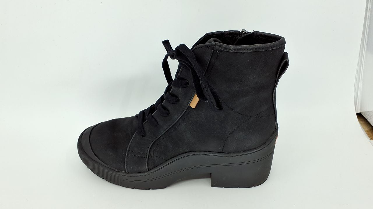 Dr. Scholl's Women's Time Off Up Ankle Boot Black 8 M