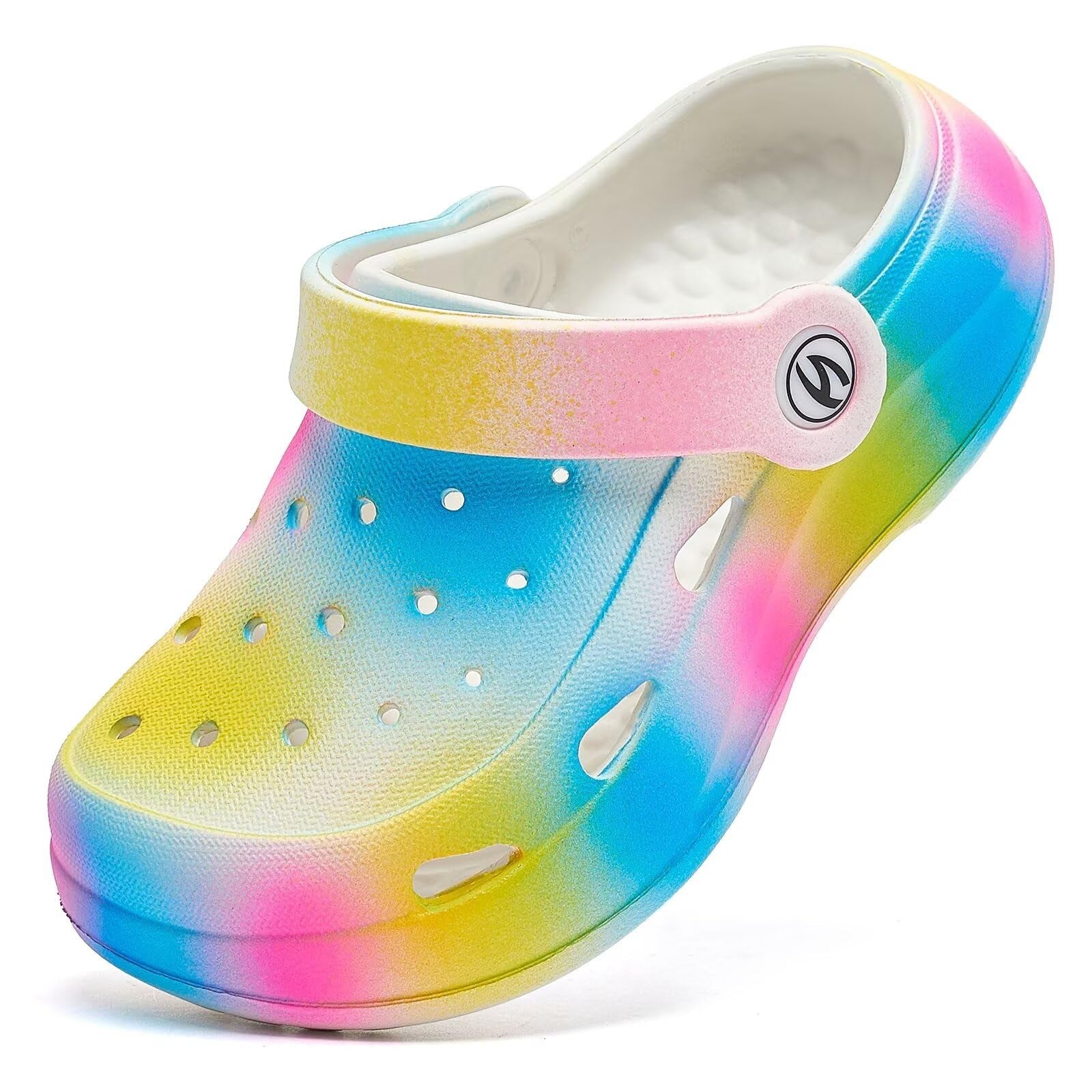 Toddler Garden Shoes A-Rainbow 10 Size Cartoon Slides Sandals Clogs