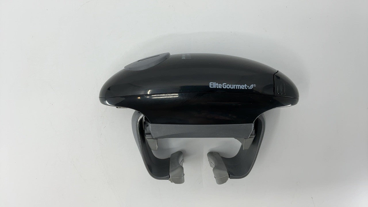 Elite Gourmet EJO800 Jar Opener, Automatic, Fits Most Lids, Black/Gray