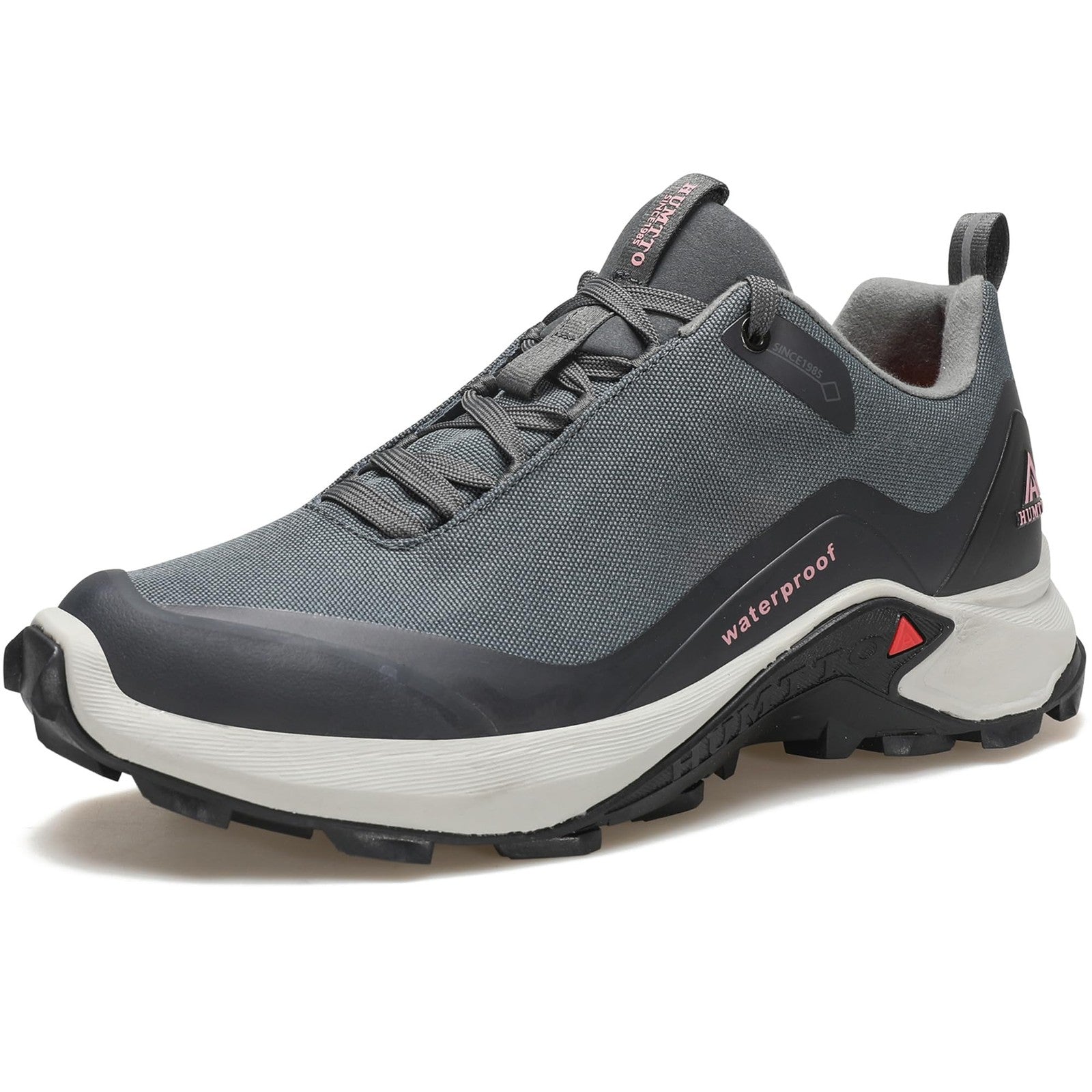 HUMTTO Women's All-Terrain Hiking Sneakers 10 Dark Grey Waterproof