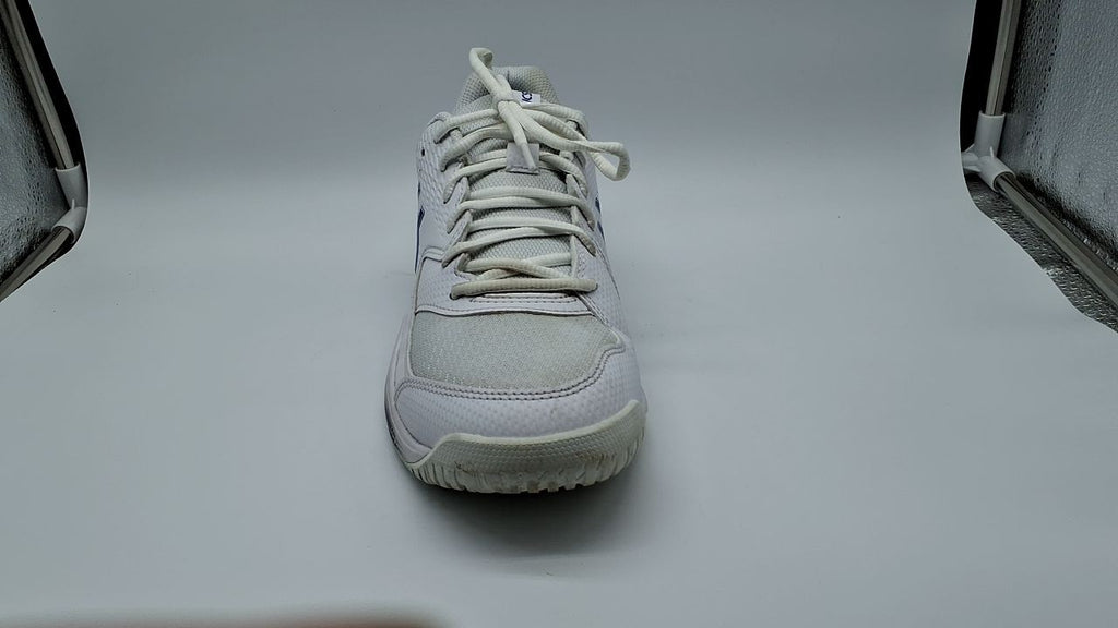 ASICS Men's Gel-Dedicate 8 Tennis Shoes, 9, White/Dark Cobalt