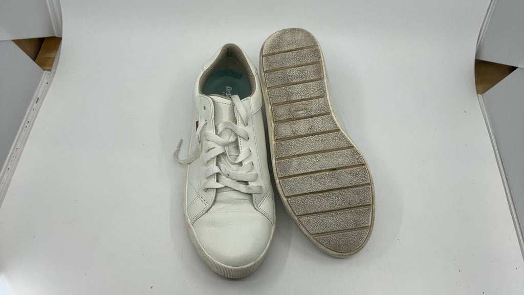 Dr. Scholl's Shoes Women's Time Off Go Sneaker, White Smooth, 8.5