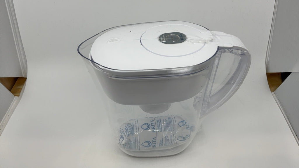 Brita Water Filter Pitcher, 6-Cup Capacity, BPA Free, White, Standard Filter