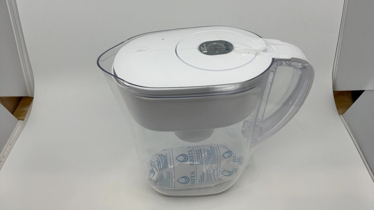 Brita Water Filter Pitcher, 6-Cup Capacity, BPA Free, White, Standard Filter