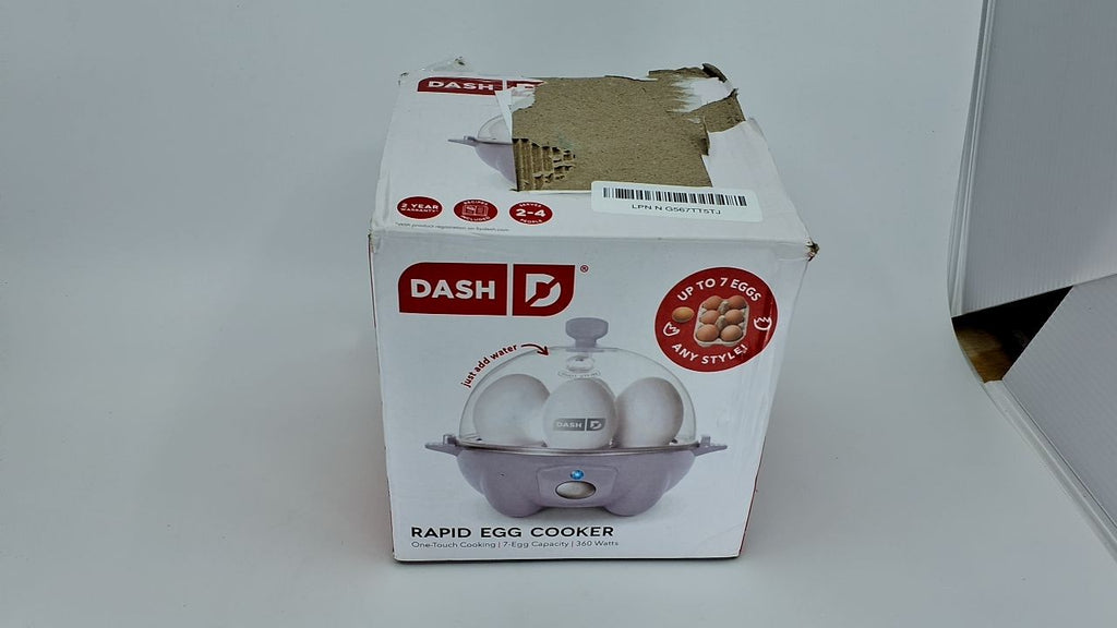 DASH 7 Egg Capacity Egg Cooker Lavender for Hard Boiled & Poached