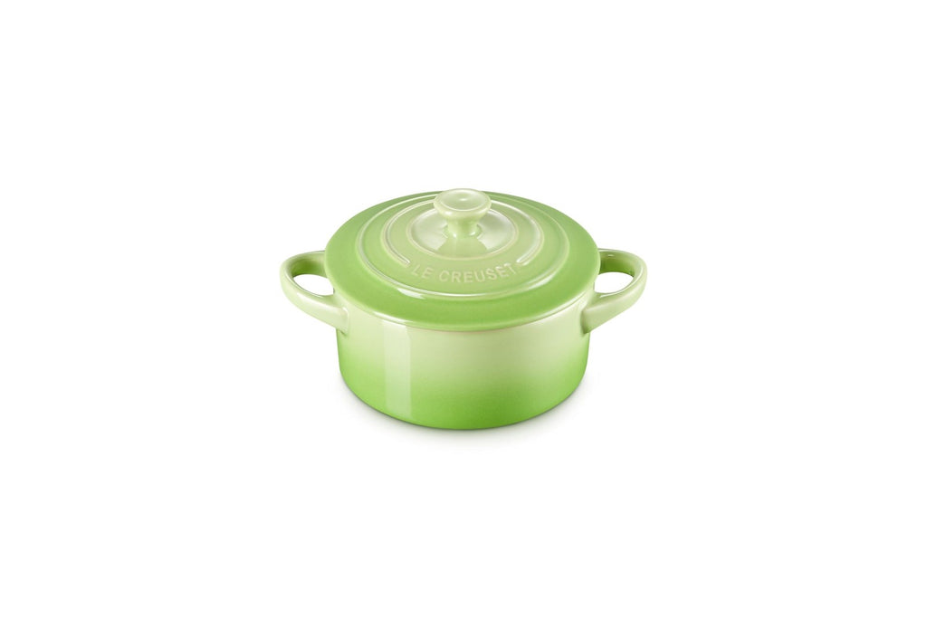 Le Creuset Stoneware Mini Round Cocotte, 8 oz., Palm