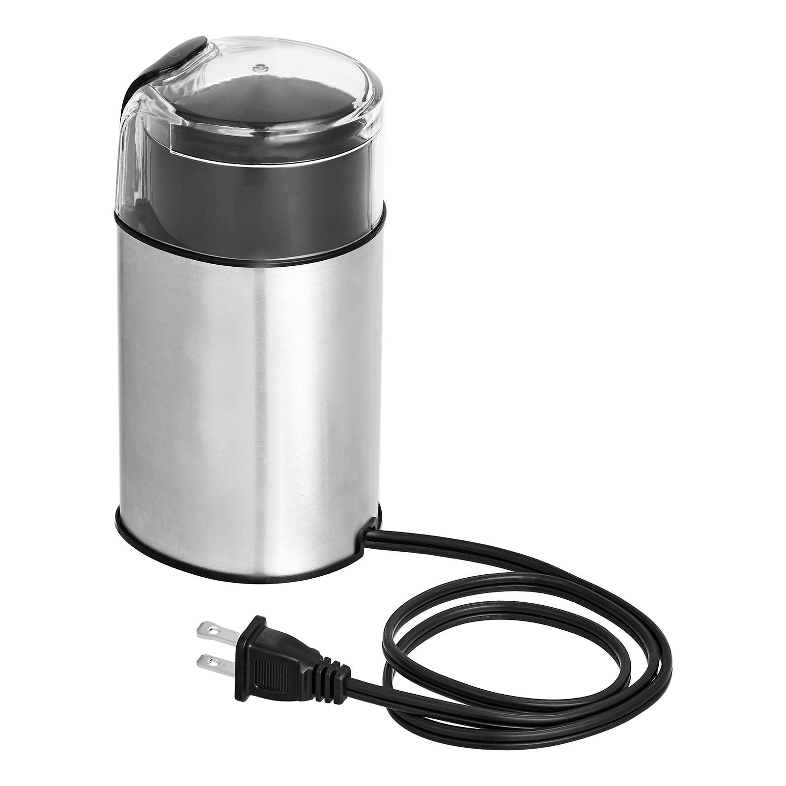 Electric Coffee Bean & Spice Grinder, Stainless Steel Blades