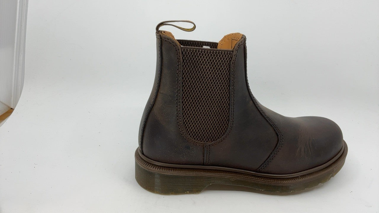 Dr. Martens 2976 Chelsea Boot, Dark Brown Crazy Horse, Unisex Size 6W/5M