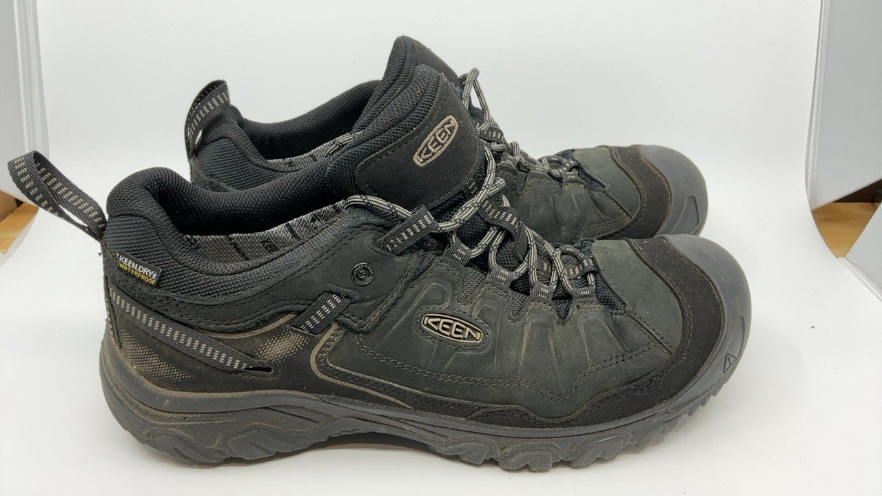KEEN Targhee 4 Low Hiking Shoes 13 Black Durable Waterproof