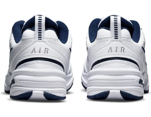 Nike Men's Air Monarch IV D Training Shoes, White/Navy, 10.5 M