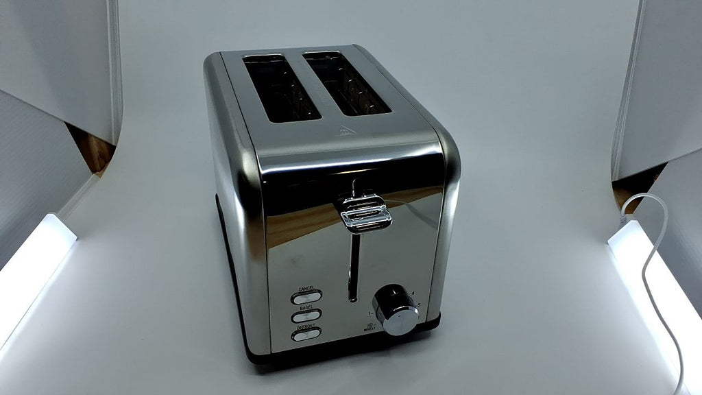 YSSOA 2-Slice Stainless Steel Toaster, 6 Shade, Bagel & Defrost Functions