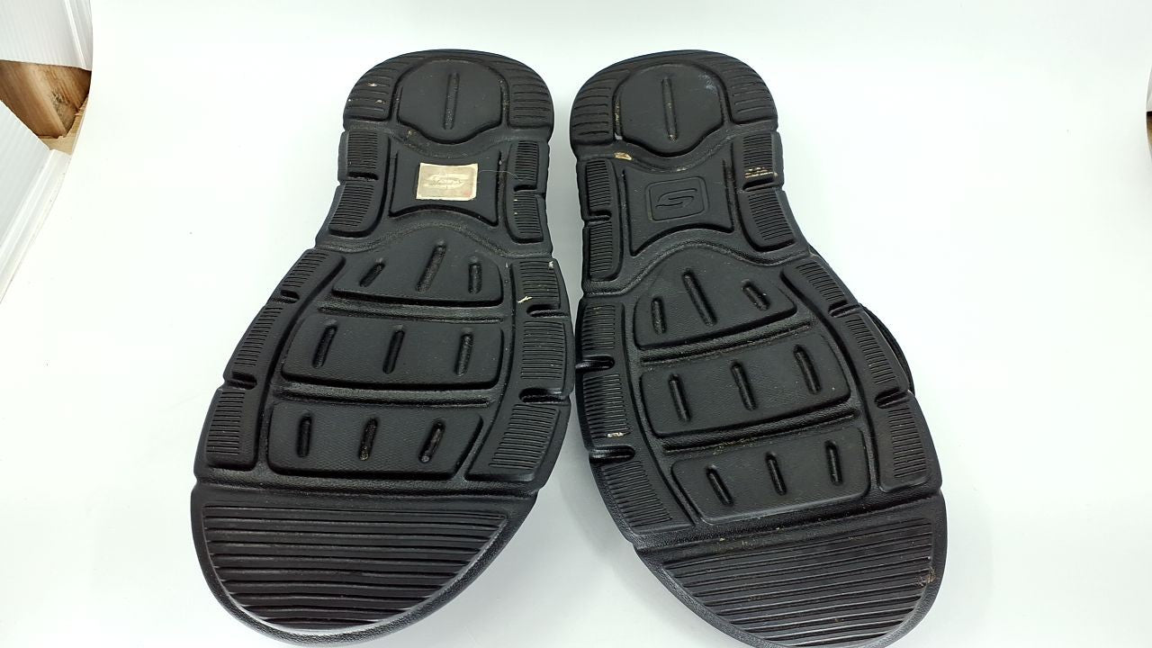 Skechers Men's Harver Thong Sandal, BBK, 12