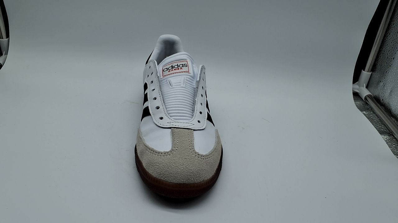 adidas Unisex-Adult Samba Indoor, White/Black/Vivid Red, 5