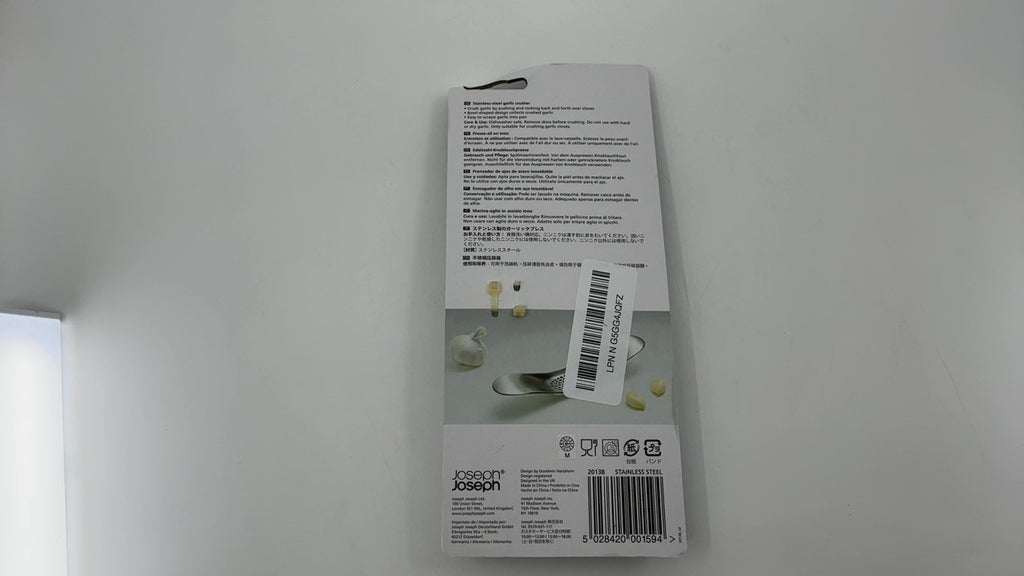 Garlic Rocker Crusher Mincer Press Stainless Steel Dishwasher Safe