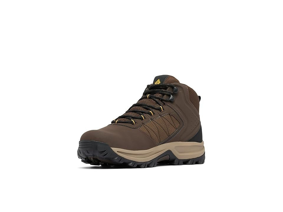 Columbia 14W Mens Transverse Hiking Boot Waterproof Cordovan/Golden Yellow