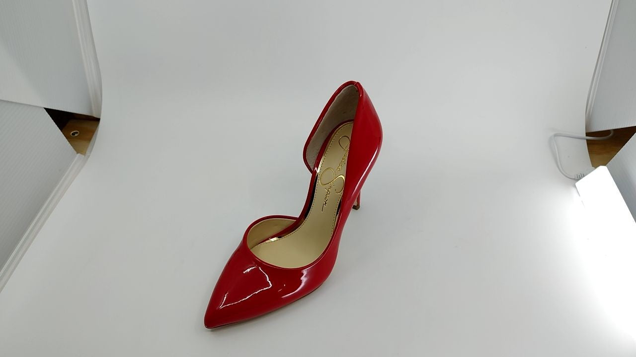 Jessica Simpson Women's Prizma D'Orsay Pump, Red Muse, 5.5