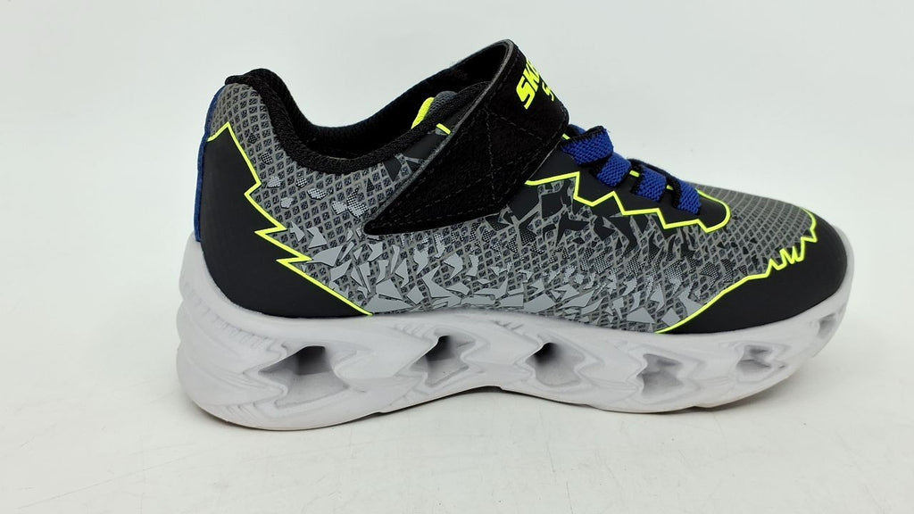 Skechers Kids Vortex 2.0 - ZORENTO Sneaker, Black/Yellow, 11 Little Kid