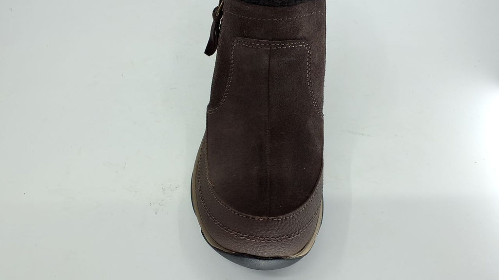 Easy Spirit Women's Epic Ankle Boot, Dark Brown 201, 7