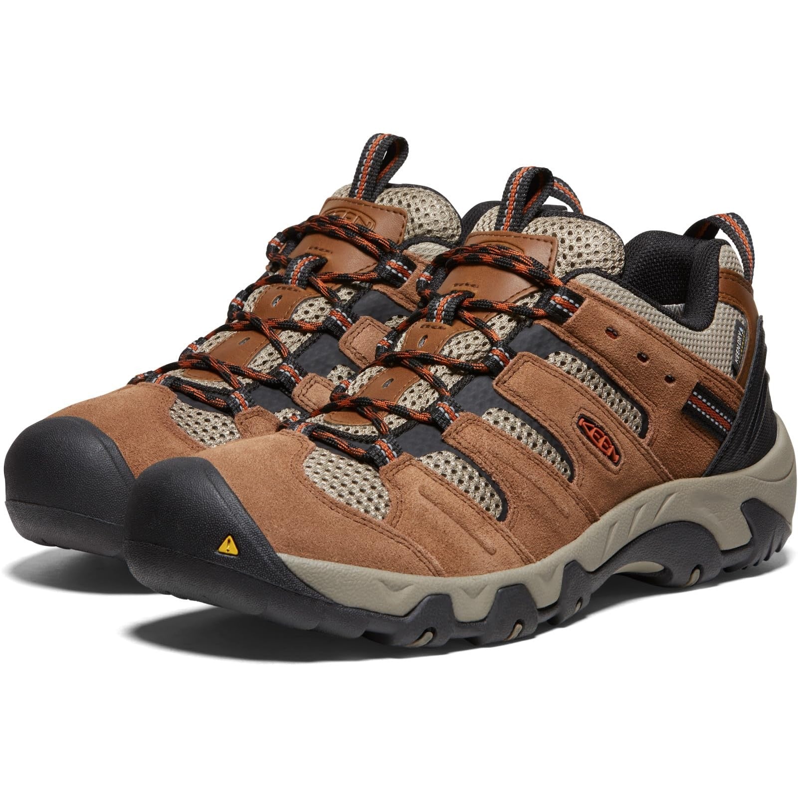 Men's Headout Waterproof Hiking Shoe  |  Bison/Fossil Orange - 8.5 / Regular