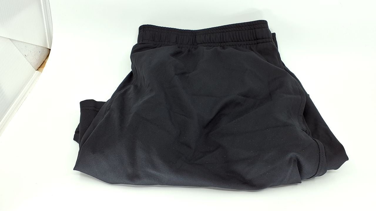 Hanes Men's 5 Inseam Workout Shorts, Black, Total Support Pouch, X-Large