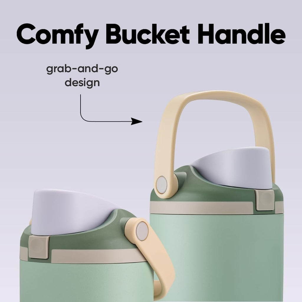 30oz Owala FreeSip Sway Stainless Steel Bottle w/ Two-Way Spout, Eucalyptus