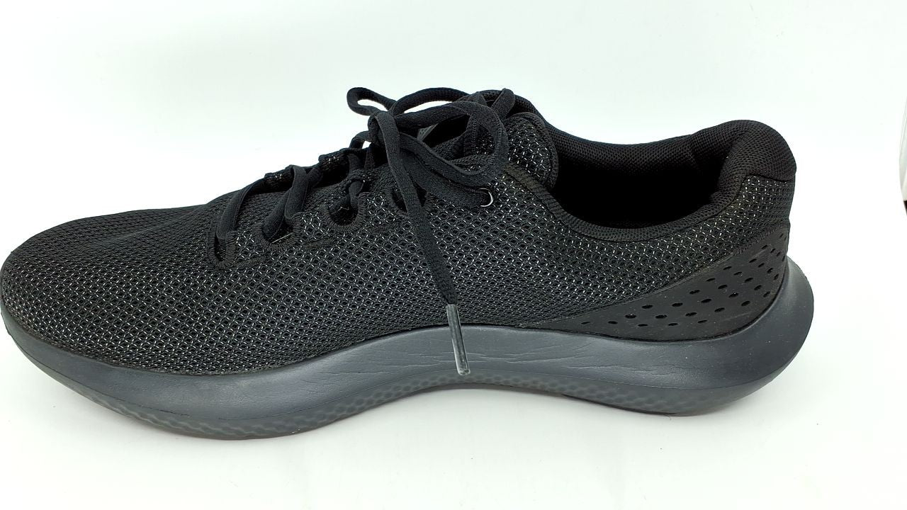 Under Armour Men's Charged Surge 4, (002) Black/Black/Black, 13, US