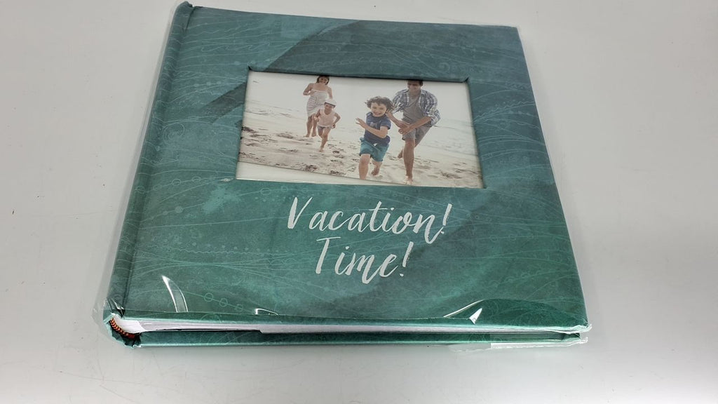 MCS 200 Photo Capacity Album 4x6 Blue Cover Clear Pockets for Memories