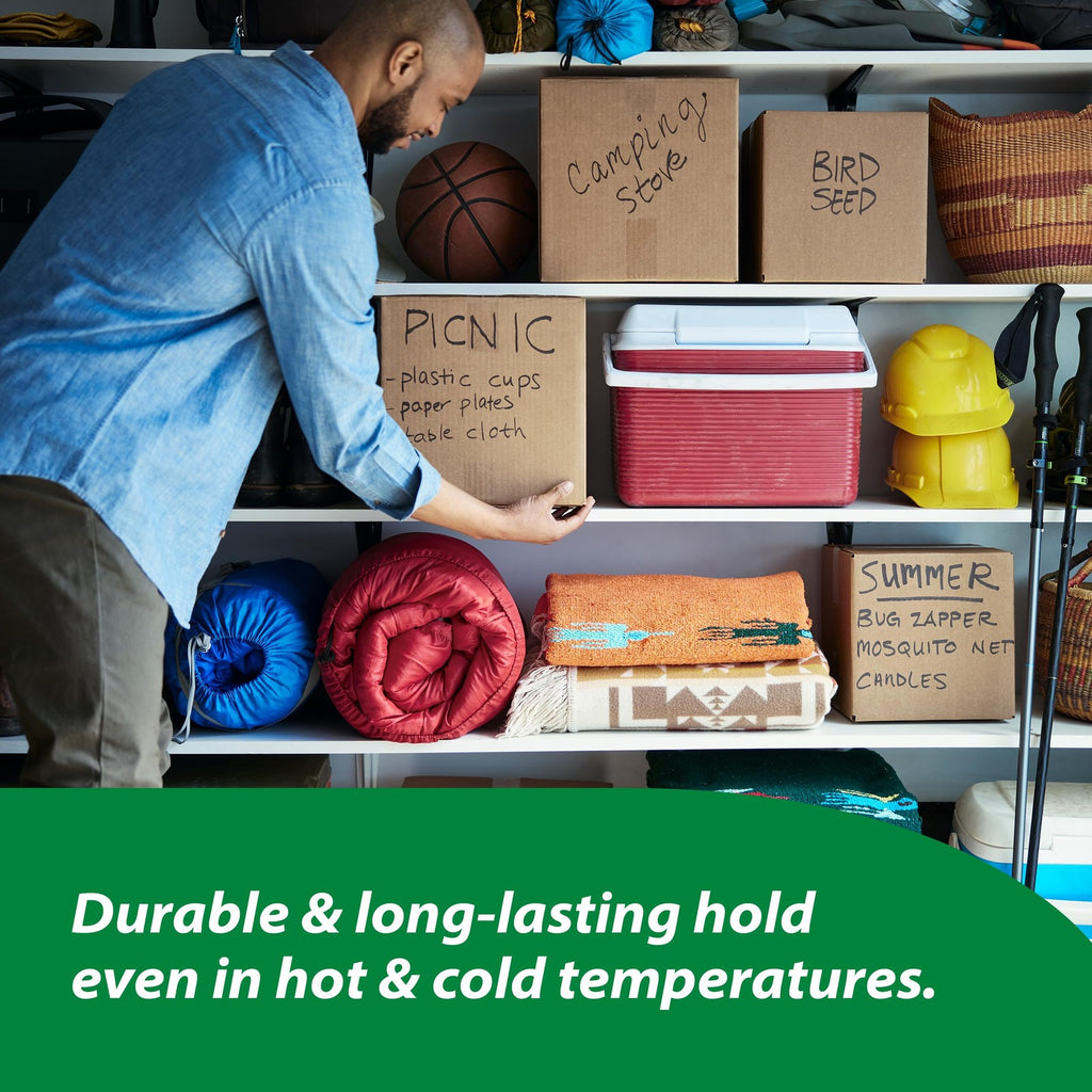 Duck Heavy Duty Clear Tape - 6 Rolls, 1.5 In. Core, Shipping & Moving