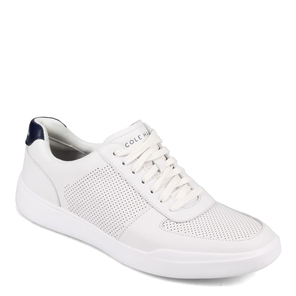 Men's Cole Haan Grand Crosscourt Sneaker, 10.5 Wide, Optic White/Peacoat