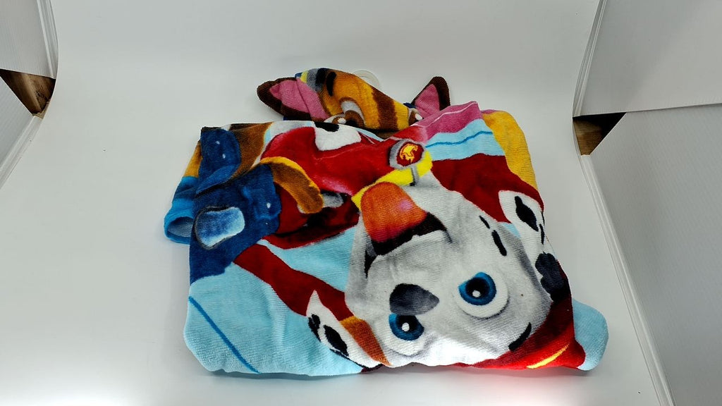 Paw Patrol Kids Bath Towel Wrap 24x50 in Blue Cotton Terry