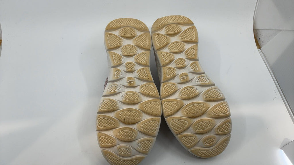 Mauve Skechers Go Walk Flex Slip-Ins, Women's Sneakers, Size 8