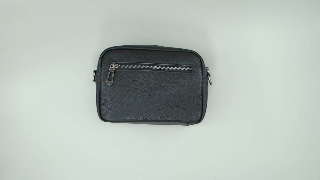 DIVCIDLC Small Crossbody Bag with Adjustable Wide Guitar Strap, Women, Black