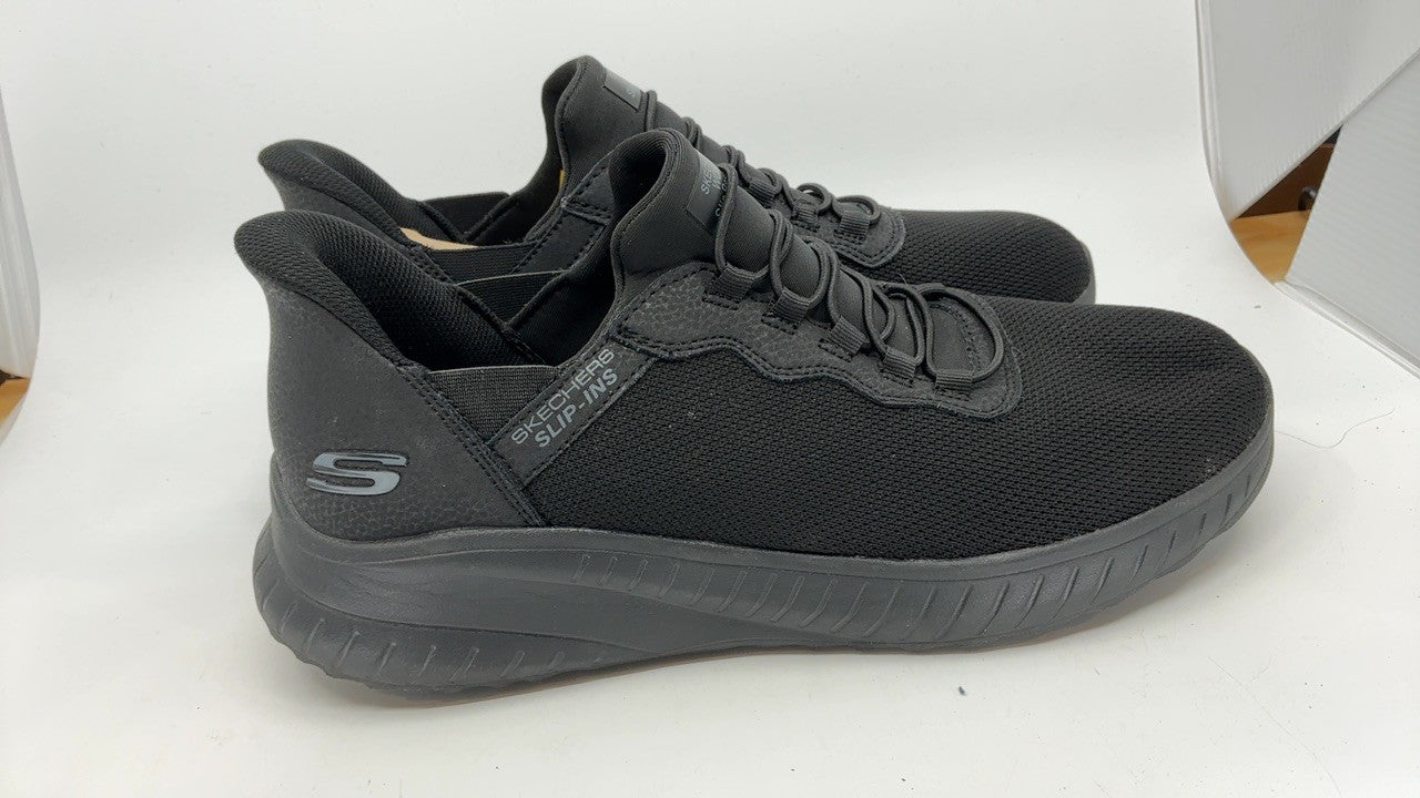 Men's Skechers Hands Free Slip Ins, Black, Size 11.5, Work Shoe