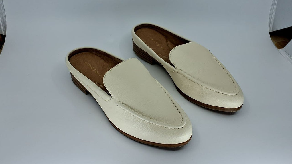 Aerosoles Women's ENRIGHT Loafer Flat, Eggnog PU Leather, 7 Wide