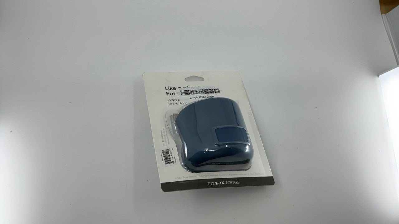 24oz Owala Water Bottle Boot, Silicone Protective Sleeve, Blue