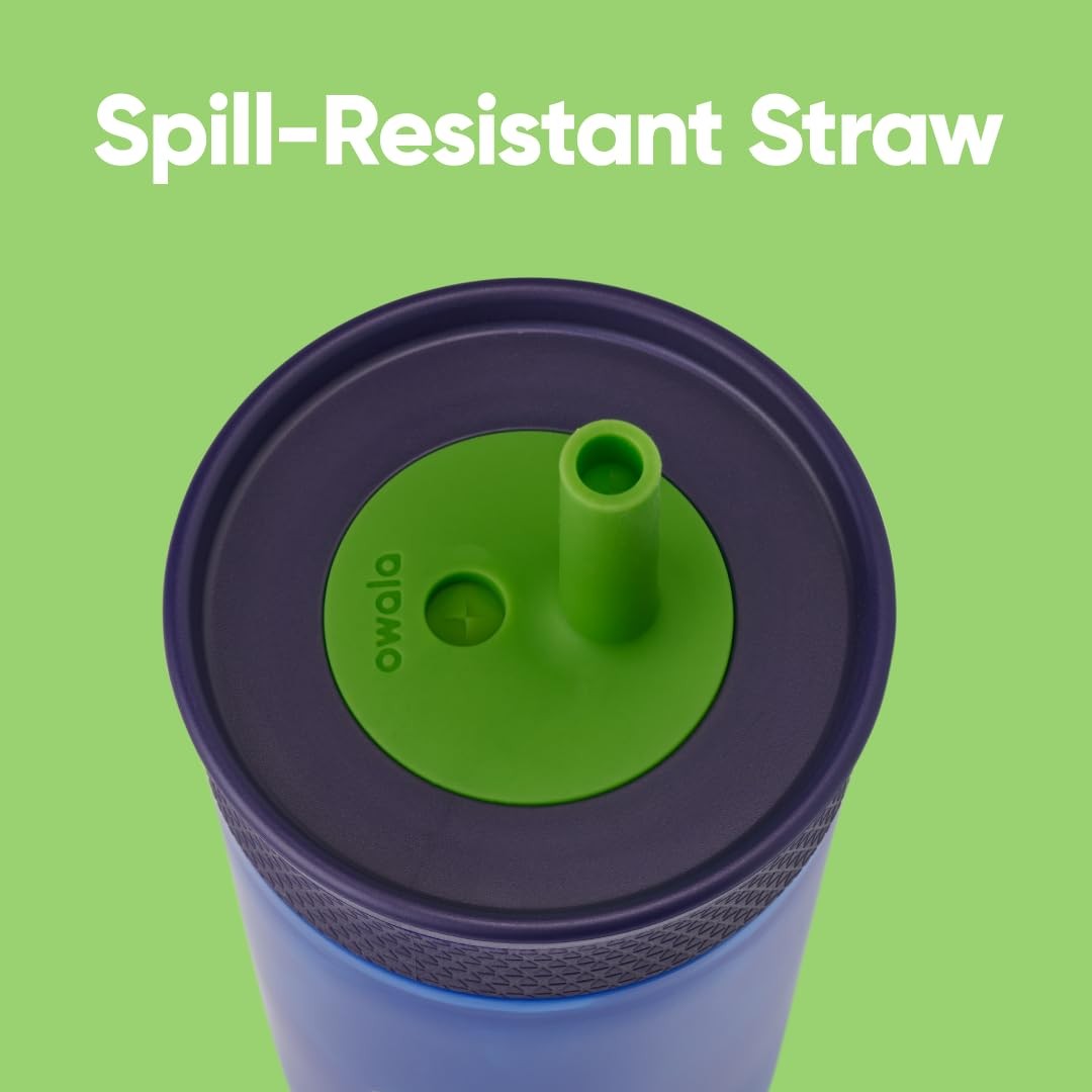 Owala BPA-Free Kids Tumbler 15 Oz w/ Flexible Straw, Dishwasher Safe