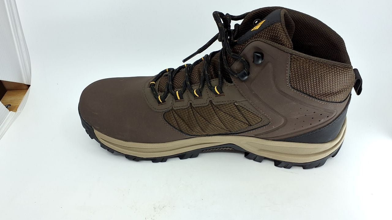 Columbia 14W Mens Transverse Hiking Boot Waterproof Cordovan/Golden Yellow