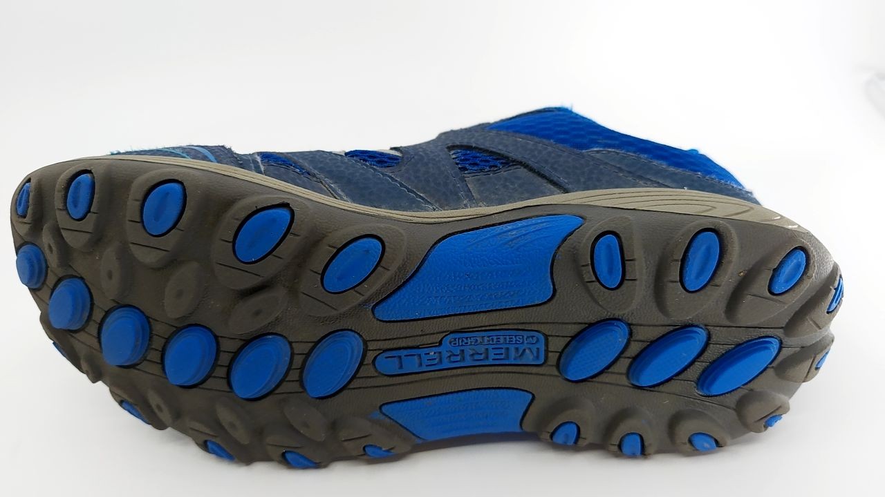 Merrell Trail Chaser Hiking Sneaker, Navy/Blue, 3 US Unisex Little Kid