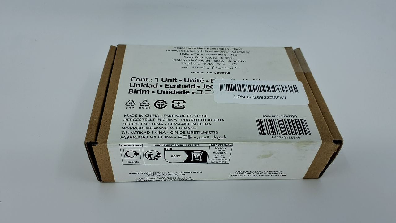 Heat-Resistant Silicone Skillet Handle Cover, 5.6"L x 1.9"W