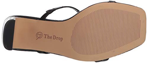The Drop Women's Avery Sandal, Black, 8.5 B US