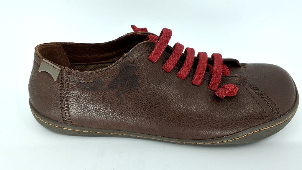 Camper Women's Basket Sneaker, Dark Brown 020, 6