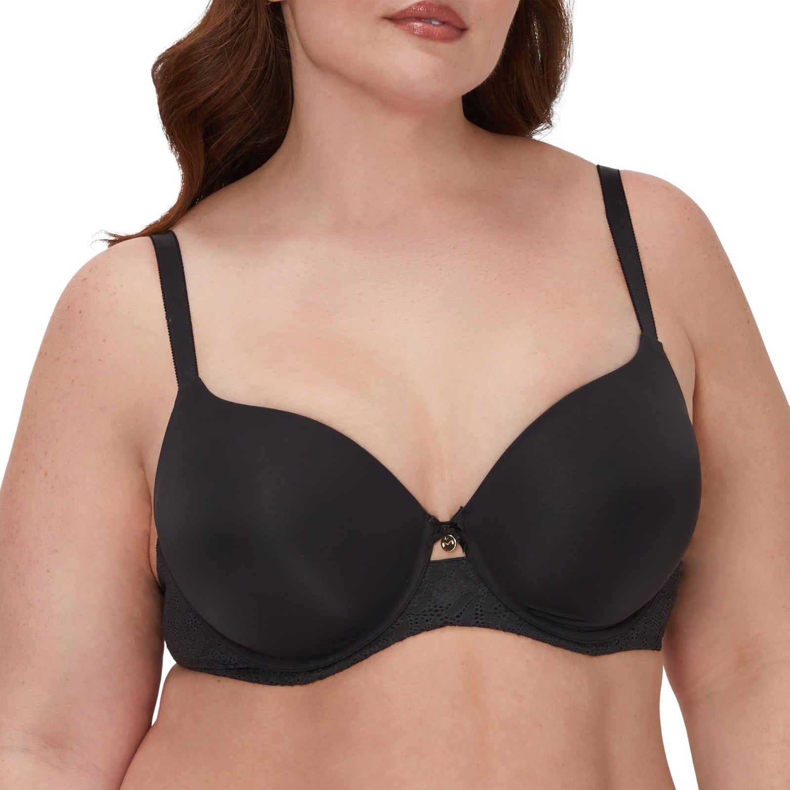 Maidenform Women's Underwire Bra 34C Black Full Coverage Custom Lift