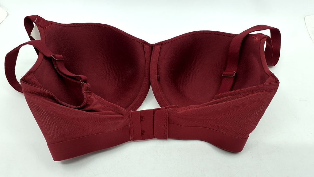 Wacoal Women's Shallow Top Shape Revelation T-Shirt Bra, Cordovan, 32DDD