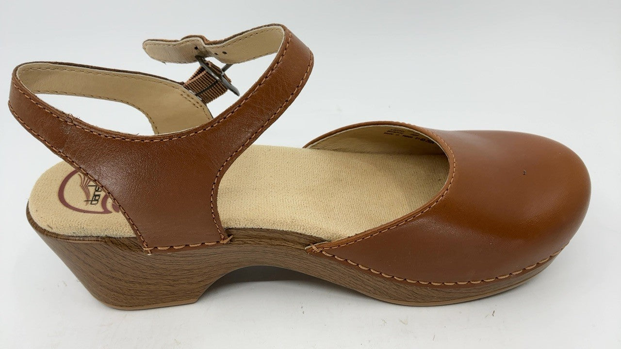 Dansko Sam Lightweight Women's Sandal Camel 8.5-9 M - Durable PU Outsole