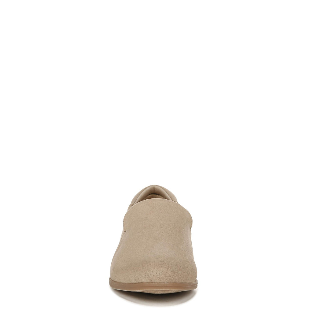 Dr. Scholl's Womens Rate Loafer Slip On Moc Taupe Microfiber 6 M