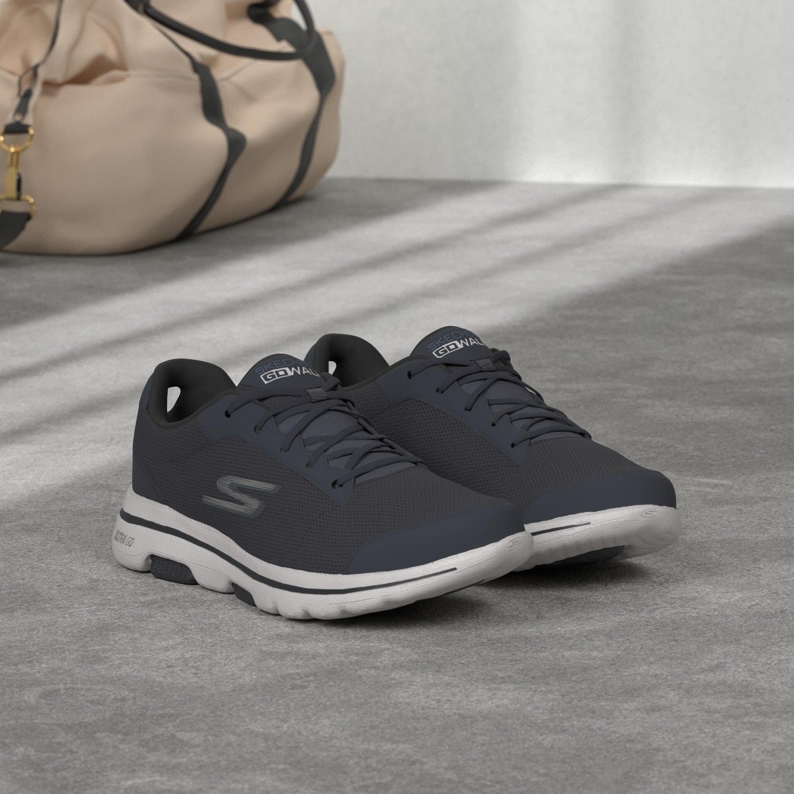 Men's Skechers Gowalk 5 Performance Walking Shoes, Navy/Blue, Size 7