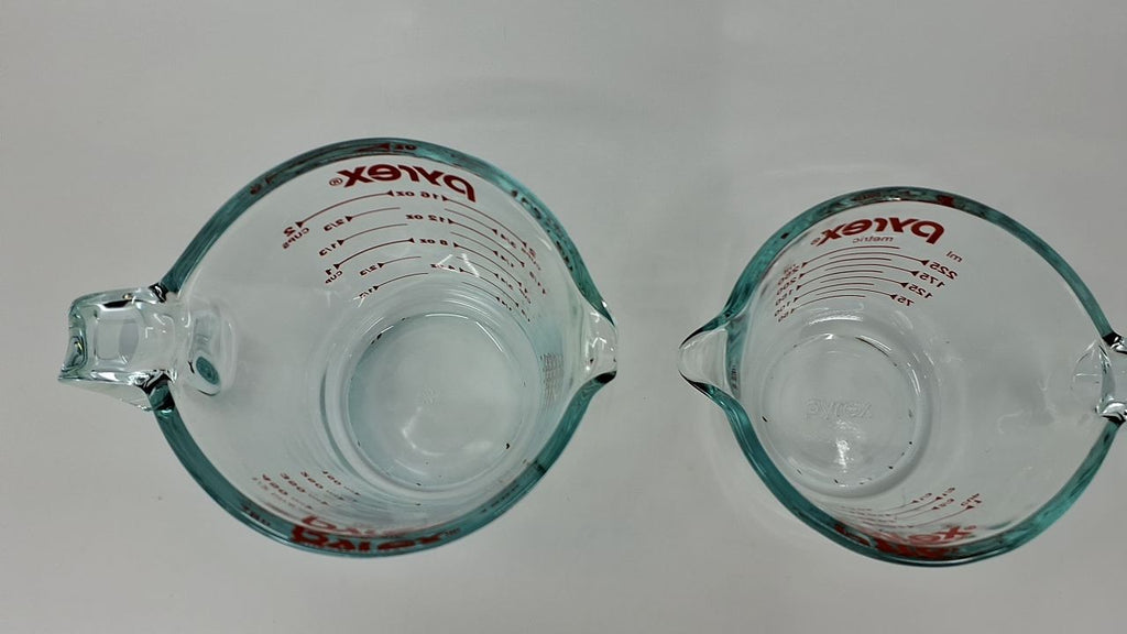 Pyrex 2-Pack Measuring Cups, 1 & 2 Cup, Glass, Microwave & Dishwasher Safe