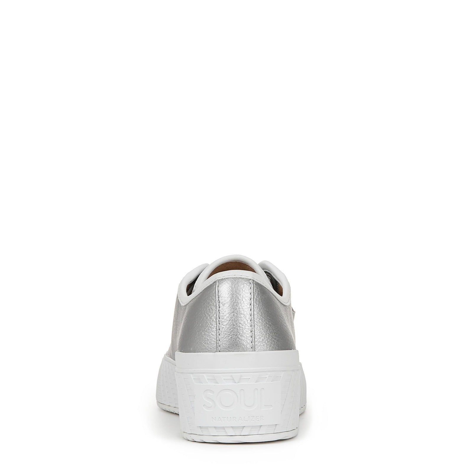 Naturalizer Soul Women's Iliana Sneaker Silver Metallic 6 W