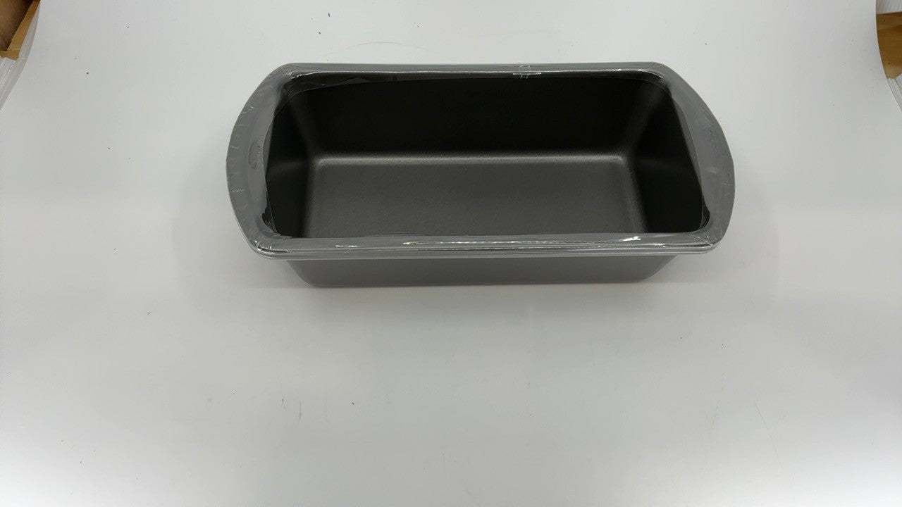 GoodCook 8x4-Inch Nonstick Loaf Pan Set of 2 - Gray Steel Bakeware