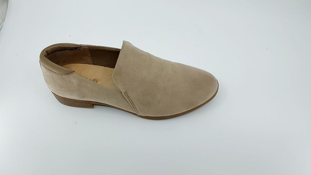 Dr. Scholl's Womens Rate Loafer Slip On Moc Taupe Microfiber 6 M